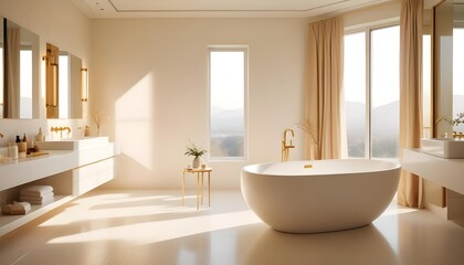 Photo interior modern design room 3d illustration