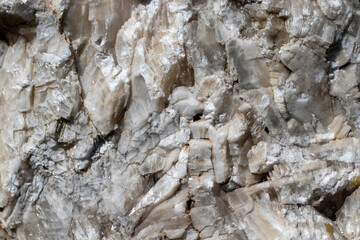 Quartz rock texture, macro close-up. natural background.