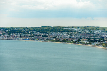Kleine Wandertour zu den Old Harry Rocks vor den Toren der Hafenstadt von Swanage - Dorset - Vereinigtes Königreich