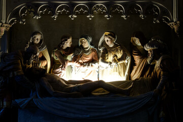 Pieta - Deposition of the cross . Piéta - Déposition de la croix.
