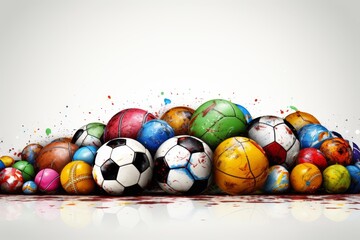 Dynamic sports background for sports day promotions   ideal for gift certificates, banners, flyers