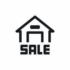 house estate property sale icon