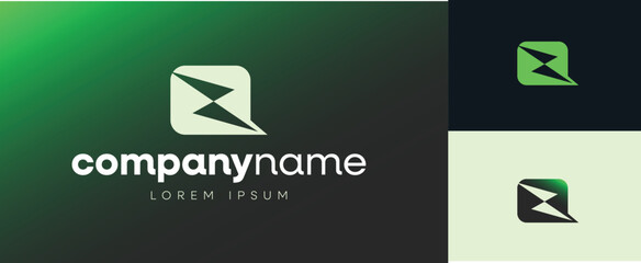 Communication web logo