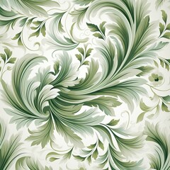 Pattern seamless floral vector design