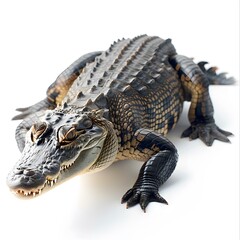 Fototapeta premium A close up of a crocodile