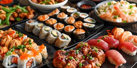 Sushi Platter Variety