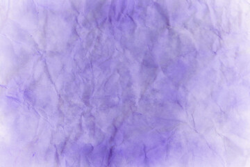 purple wrinkled texture paper background with white faded grunge texture border 