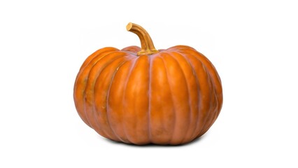 Obraz premium Pumpkin on white background