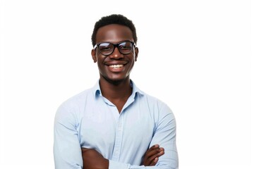 Executive Portrait with Sophisticated Eyewear