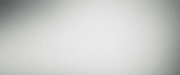 Grainy texture metallic silver gradient background
