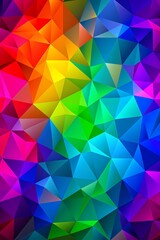 Vibrant Geometric Abstract Background