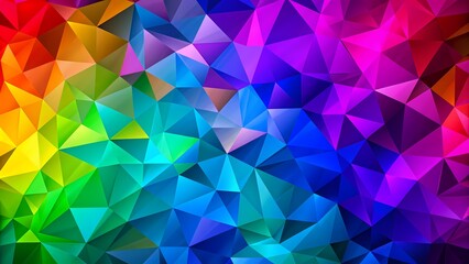 Fototapeta premium Vibrant Geometric Abstract Background
