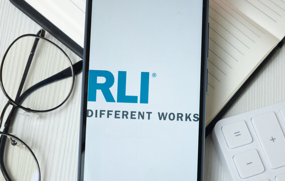 New York, USA - 21 June 2024: RLI Corp Logo on Phone Screen, Company Icon