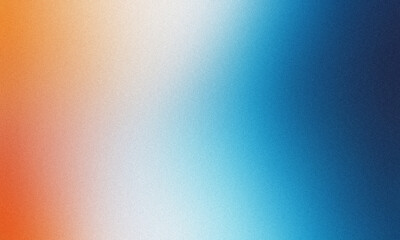 Cool blue to warm orange gradient background