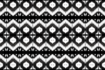 black and white seamless pattern
