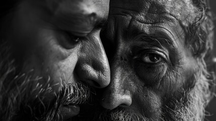 Obraz premium Man with beard