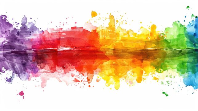 Watercolor Rainbow