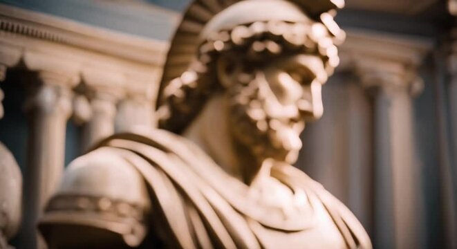 ancient sculpture of menelaus 