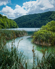 lake in the mountains of Croatia