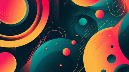 Bold, vibrant abstract background perfect for modern artistic projects and eye-catching displays.