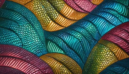 Shimmering Monster Scales for Character Design and Home Decor
