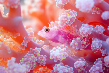 The beauty of marine life and coral reefs is a stunning display of underwater natural art.