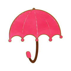 Umbrella red