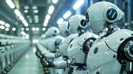 Fototapeta premium Robotic Process Automation (RPA)