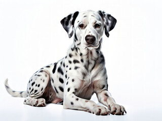 Dalmatian Dog Portrait