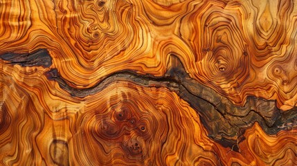 Intricate Wood Grain Patterns