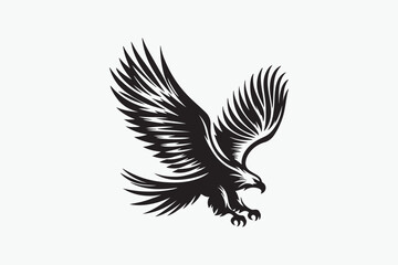 Eagle logo vector template eps for your company, industry purpose ready to use