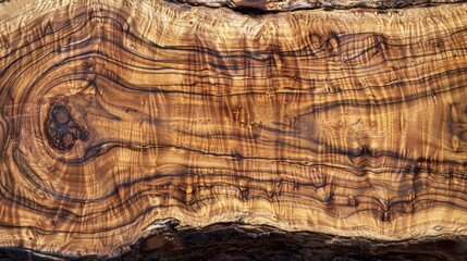 Naklejka premium Intricate Wood Grain Pattern