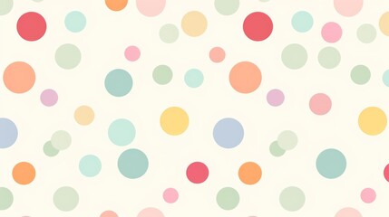 Pastel Polka Dot Pattern