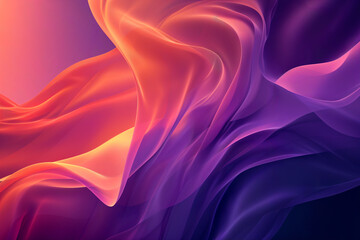 Obraz premium A beautiful abstract wallpaper that captures the fluidity of motion with abstract lines and suggesting movement and energy by Playing with gradient colors and transparency to enhance the dynamic feel