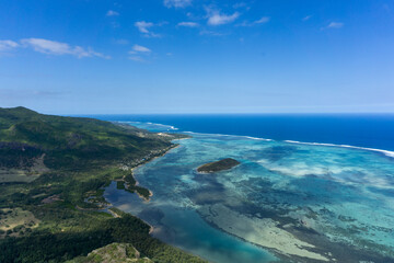 view of the sea and mountains
