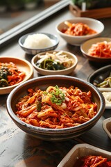Kimchi fermented cabbage