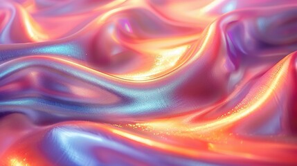 Blurry Iridescent Rainbow Art