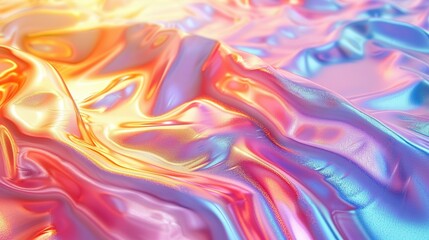 Fototapeta premium Ethereal Rainbow Holograph