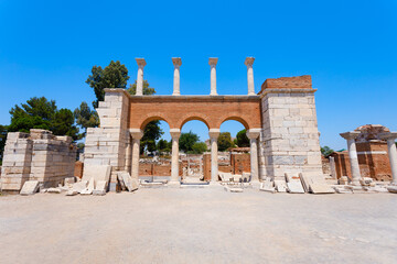 Fototapeta premium St. John Basilica at Ephesus ancient city in Selcuk in Turkey