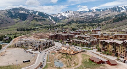 The ski resort town of Park City, Utah, United States of America.