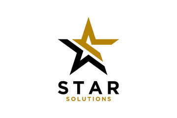 Obraz premium Creative Star logo concept