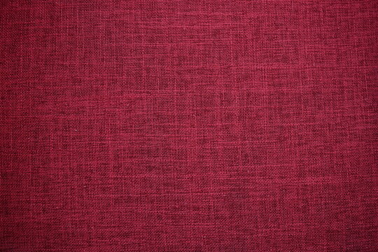 coarse red upholstery fabric texture