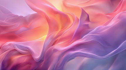 Obraz premium Elegant abstract background texture with soft pastel hues, flowing lines, high-resolution, calming and serene, minimalist aesthetic