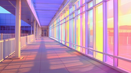 Oppenheimers shadow dusk view symbolizing intelligence digital tone Complementary Color Scheme