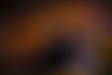 Grainy dark brown color gradient abstract background, noise texture effect