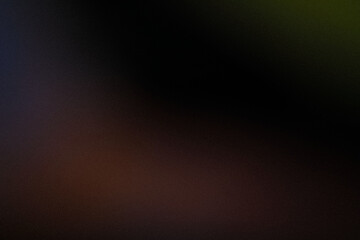 Grainy dark brown color gradient abstract background, noise texture effect