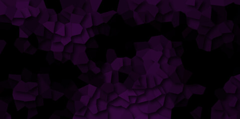 Fototapeta premium soft purple Broken Stained-Glass Background with black lines Seamless pattern with 3d shapes vector Vintage abstract mosaic pattern. colorful polygonal design pattern, which consist of triangles.