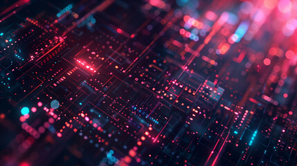 futuristic digital tech background, wallpaper 