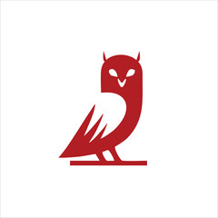 Print owl logo design for your brand and identity