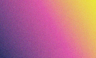 Vibrant abstract sunset gradient color background. Beach sunrise grainy texture. Vector illustration